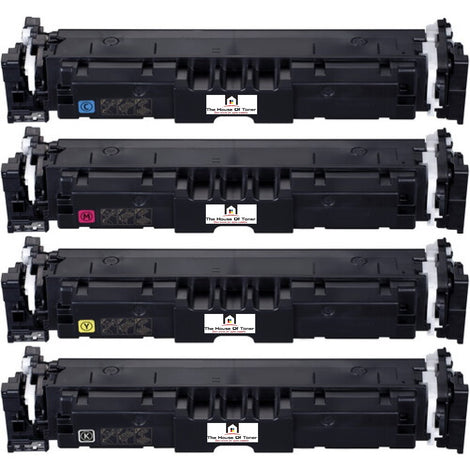 Compatible Toner Cartridge Replacement for Canon 5098C001, 5097C001, 5096C001, 5095C001 (069H) High Yield Black, Cyan, Yellow, Magenta (7.6K YLD- Black, 5.5K YLD- Colors) 4-Pack