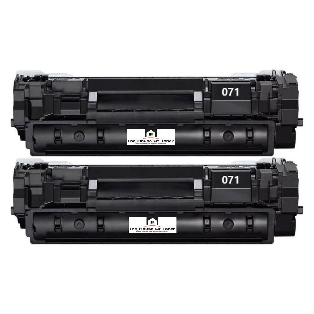 Compatible Toner Cartridge Replacement For CANON 645C001 (071) Black (1.2K YLD) 2-Pack Compatible Toner Cartridge Replacement For CANON 645C001 (071) Black (1.2K YLD) 2-Pack