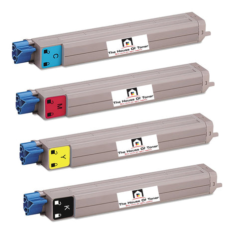 Compatible Toner Cartridge Replacement for XEROX 1) 106R01080,1) 106R01077,1) 106R01078,1) 106R01079 (Black, Cyan, Magenta, Yellow) 4 Pack