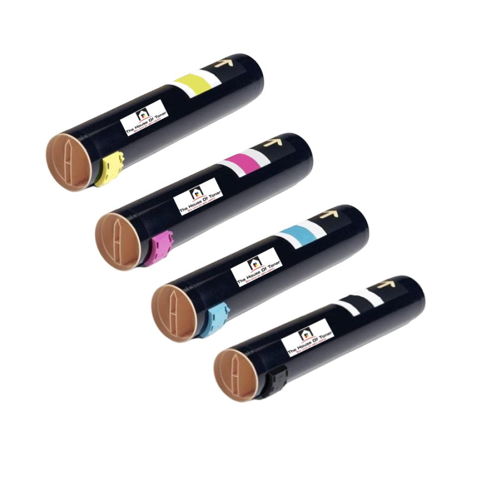Compatible Toner Cartridge Replacement for XEROX 1) 106R01163, 1) 106R01160, 1) 106R01161, 1) 106R01162 (Black, Cyan, Magenta, Yellow) 32K YLD- Black, 25K YLD-Color (4-Pack) Compatible Toner Cartridge Replacement for XEROX 1) 106R01163, 1) 106R01160, 1) 106R01161, 1) 106R01162 (Black, Cyan, Magenta, Yellow) 32K YLD- Black, 25K YLD-Color (4-Pack)
