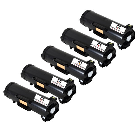 Compatible Toner Cartridge Replacement for XEROX 106R03942 (Black) 25.9K YLD (5-Pack)