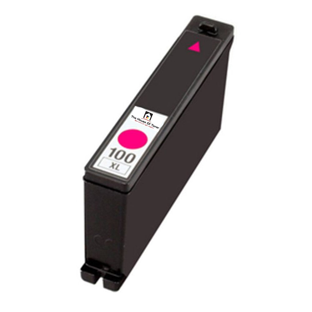 Compatible Ink Cartridge Replacement For Lexmark 14N1070 (100XL, Magenta) 600 YLD Compatible Ink Cartridge Replacement For Lexmark 14N1070 (100XL, Magenta) 600 YLD