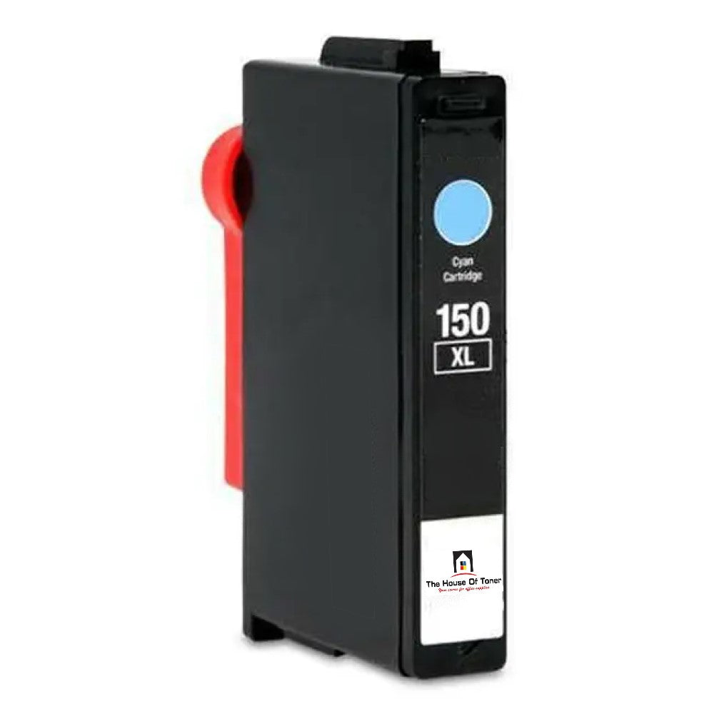 Compatible Ink Cartridge Replacement For Lexmark 14N1615 (150XL, Cyan) 700 YLD Compatible Ink Cartridge Replacement For Lexmark 14N1615 (150XL, Cyan) 700 YLD
