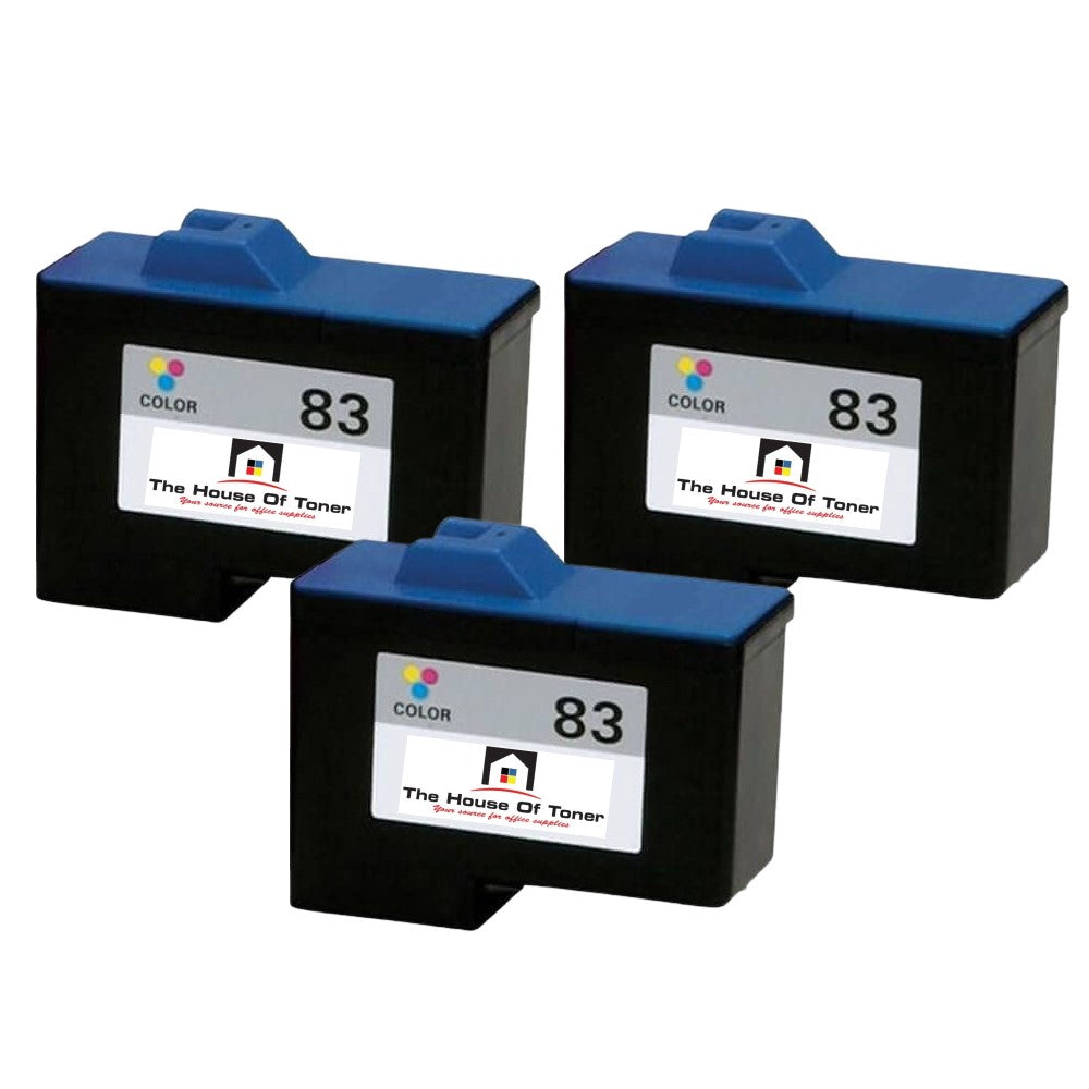 Compatible Ink Cartridge Replacement For Lexmark 18L0042 (83, Color) 450 YLD (3-Pack) Compatible Ink Cartridge Replacement For Lexmark 18L0042 (83, Color) 450 YLD (3-Pack)