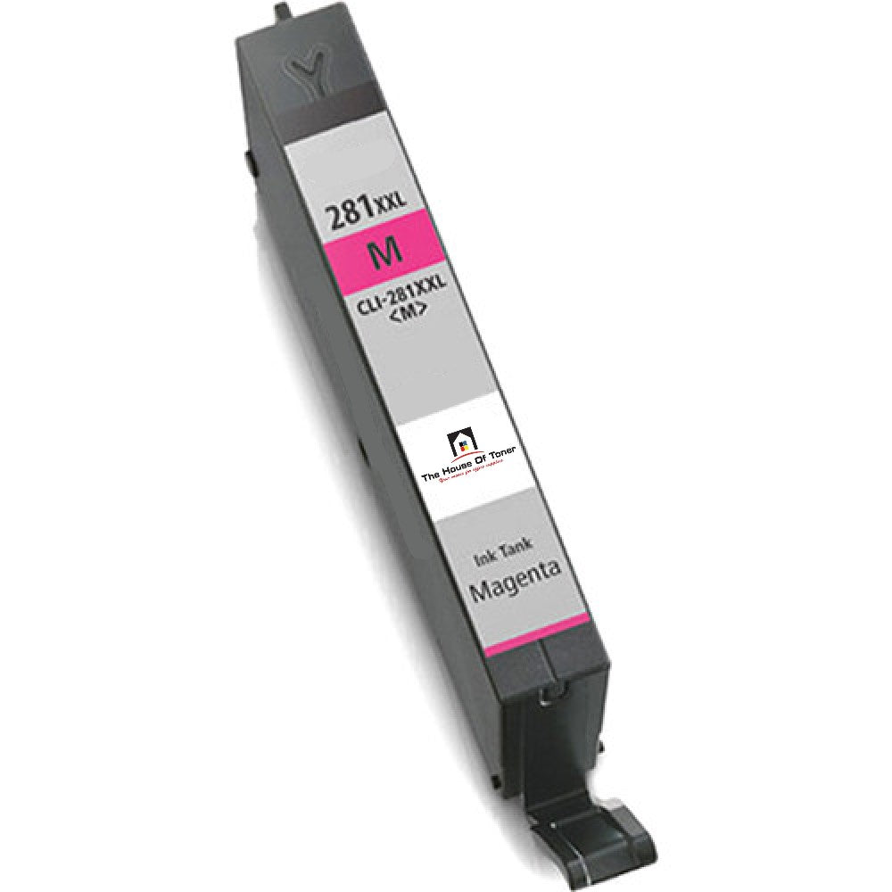 Compatible Ink Cartridge Replacement for CANON 1981C001 (CLI-281XXLM) Extra High Magenta (11.7ML) Compatible Ink Cartridge Replacement for CANON 1981C001 (CLI-281XXLM) Extra High Magenta (11.7ML)