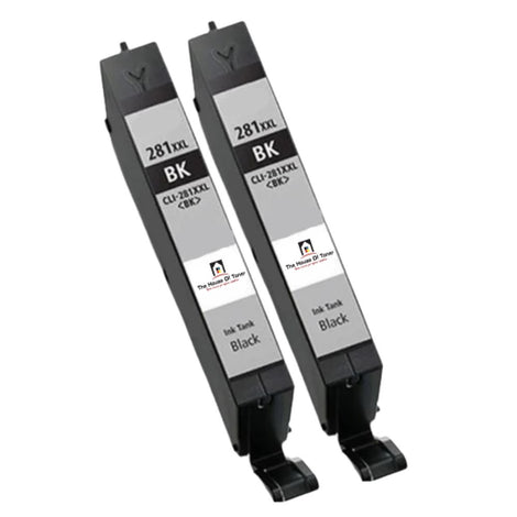 Compatible Ink Cartridge Replacement for CANON 1983C001 (CLI-281XXL) Extra High Yield Black (11.7ML) 2-Pack