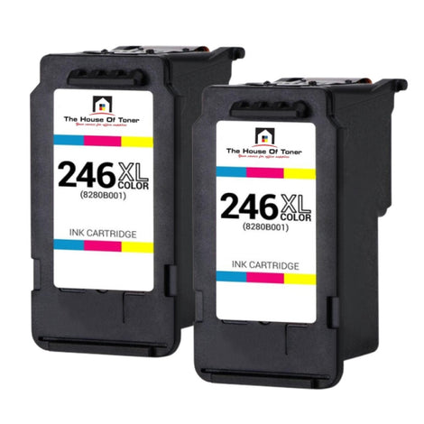 Compatible Ink Cartridge Replacement For CANON 3724C001 (CL-261XL) Tri-Color (300 YLD) 2-Pack