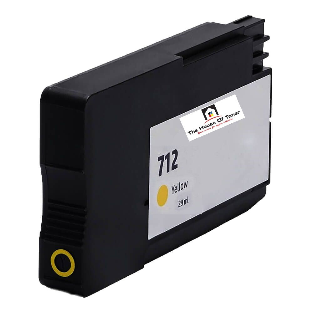 Compatible Ink Cartridge Replacement For HP 3ED69A (712) Yellow (29ML) Compatible Ink Cartridge Replacement For HP 3ED69A (712) Yellow (29ML)