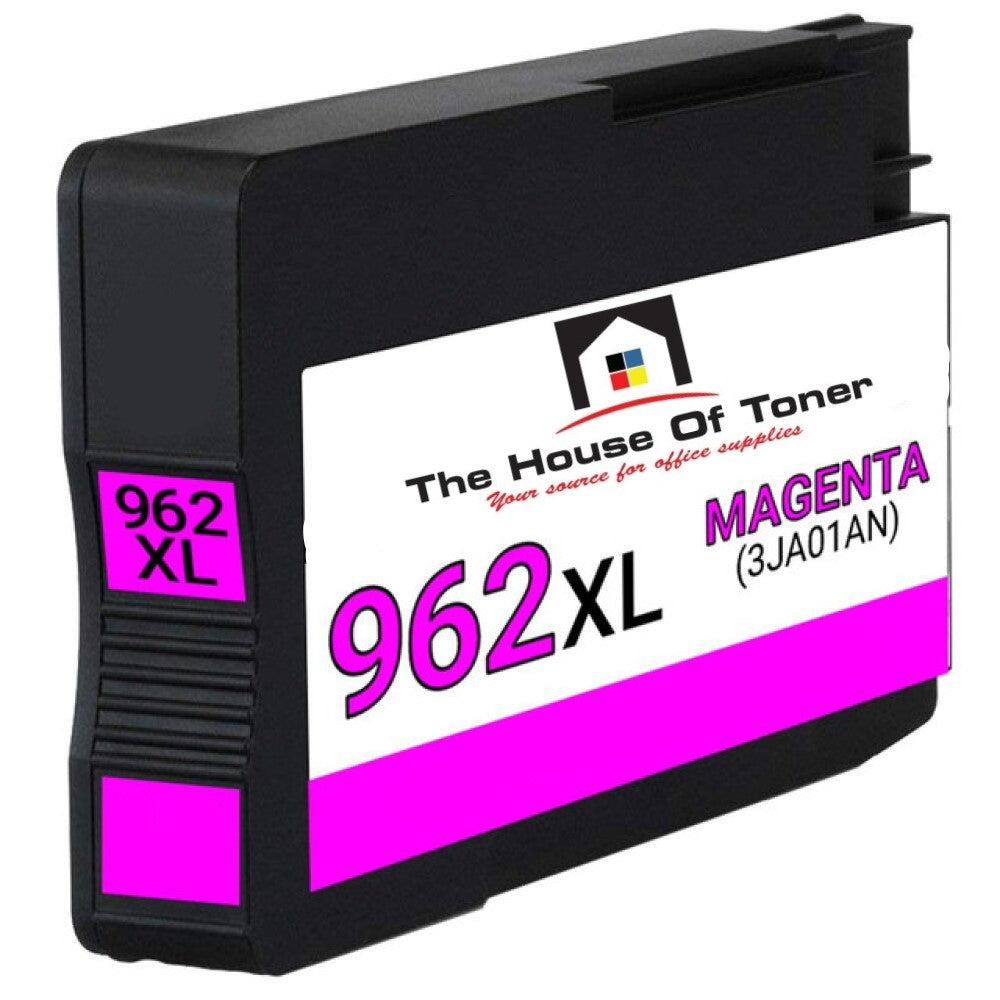 Compatible Ink Cartridge Replacement For HP 3JA01AN (962XL) Magenta (1.6K YLD) Compatible Ink Cartridge Replacement For HP 3JA01AN (962XL) Magenta (1.6K YLD)