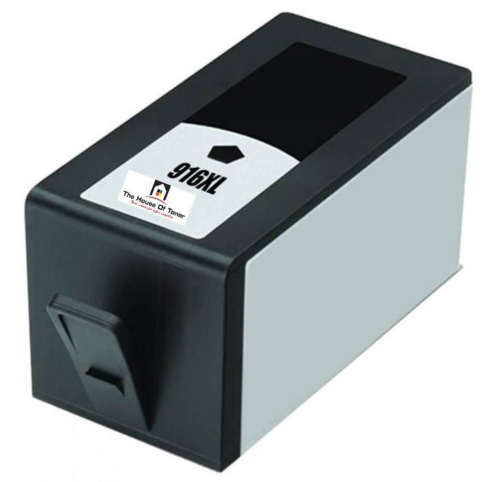Compatible Ink Cartridge Replacement For HP 3YL66AN (916XL) Black (1.5K YLD) Compatible Ink Cartridge Replacement For HP 3YL66AN (916XL) Black (1.5K YLD)