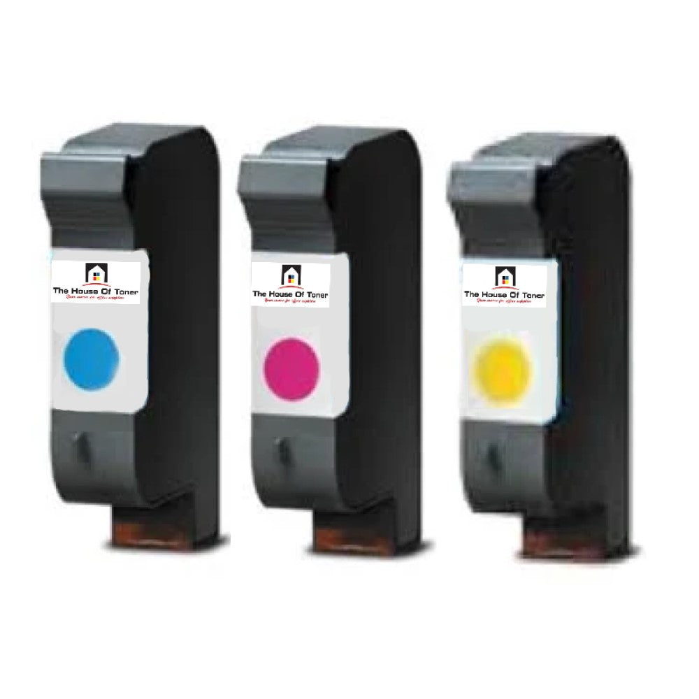 Compatible Ink Cartridge Replacement For HP 51644C, 51644M, 51644Y (44) Cyan, Magenta, Yellow (200 YLD) 3-Pack Compatible Ink Cartridge Replacement For HP 51644C, 51644M, 51644Y (44) Cyan, Magenta, Yellow (200 YLD) 3-Pack