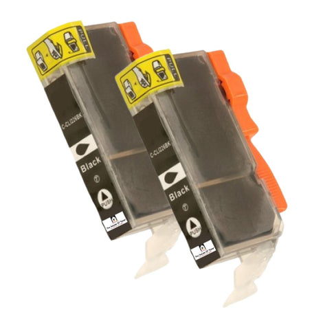 Compatible Ink Cartridge Replacement For CANON 4546B001AA (CLI-226BK) Black (510 YLD) 2-Pack