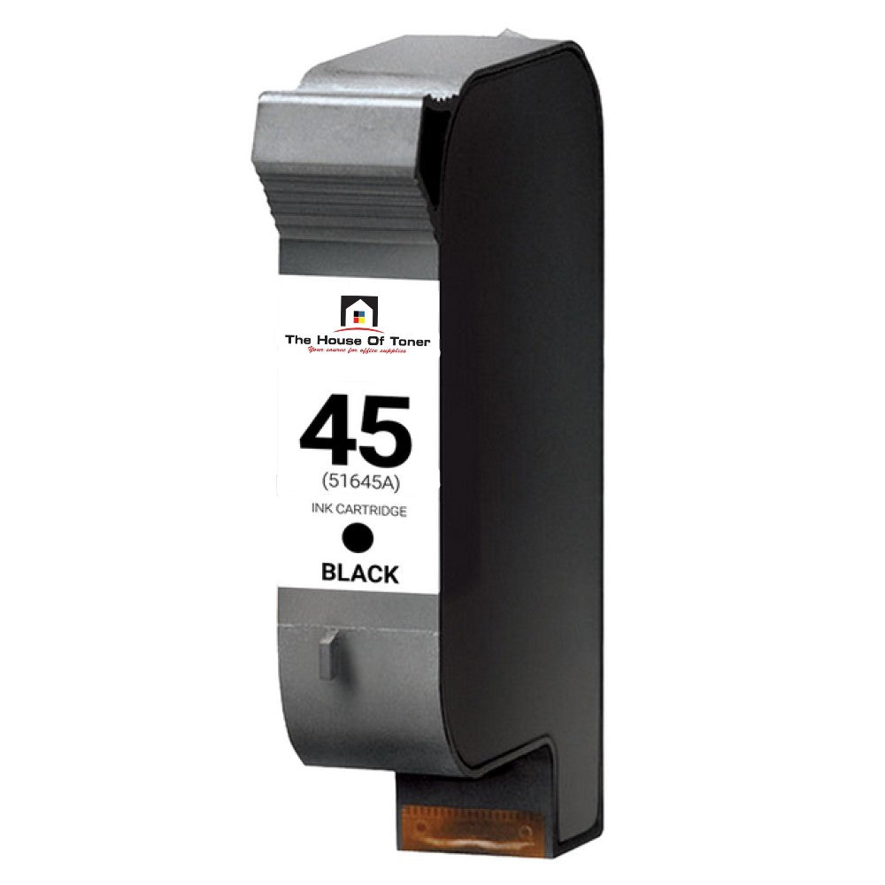 Compatible Ink Cartridge Replacement for HP 51645A (45) Black (830 YLD) Compatible Ink Cartridge Replacement for HP 51645A (45) Black (830 YLD)
