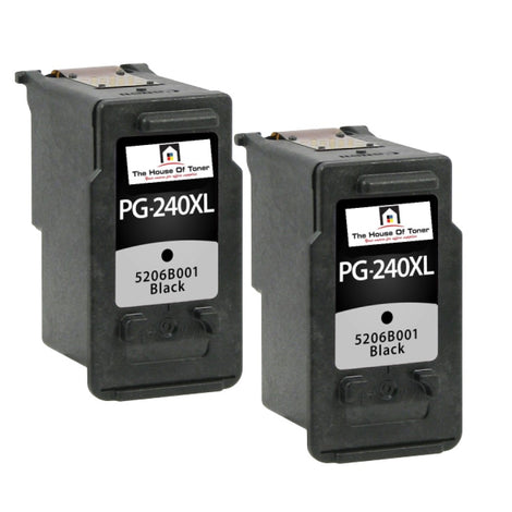 Compatible Ink Cartridge Replacement For CANON 5206B001 (PG-240XL) Black (300 YLD) 2-Pack