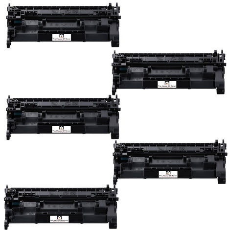 Compatible Toner Cartridge Replacement For CANON 5639C001 (070) Black (3K YLD) 5-Pack