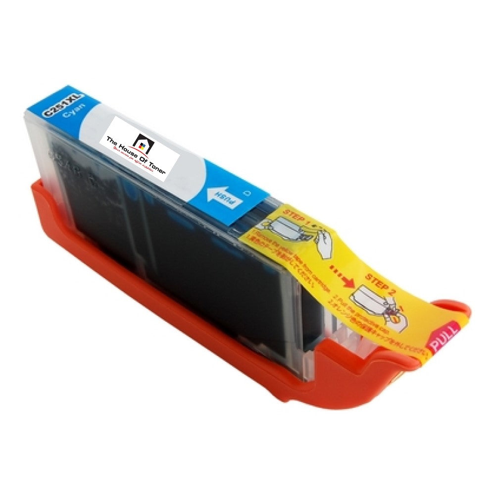 Compatible Ink Cartridge Replacement For CANON 6449B001AA (CLI-251XLC) Cyan (660 YLD) Compatible Ink Cartridge Replacement For CANON 6449B001AA (CLI-251XLC) Cyan (660 YLD)