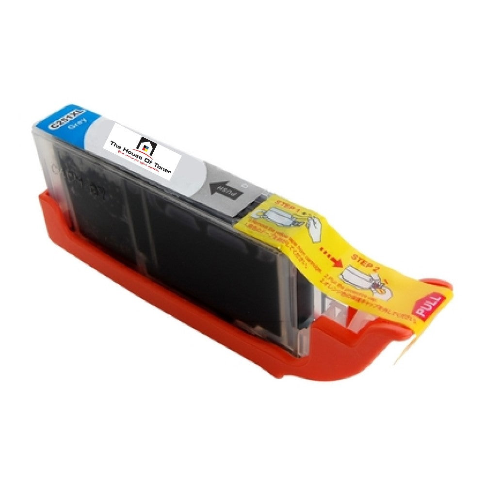 Compatible Ink Cartridge Replacement For CANON 6452B001AA (CLI-251XLGY) Gray (400 YLD) Compatible Ink Cartridge Replacement For CANON 6452B001AA (CLI-251XLGY) Gray (400 YLD)
