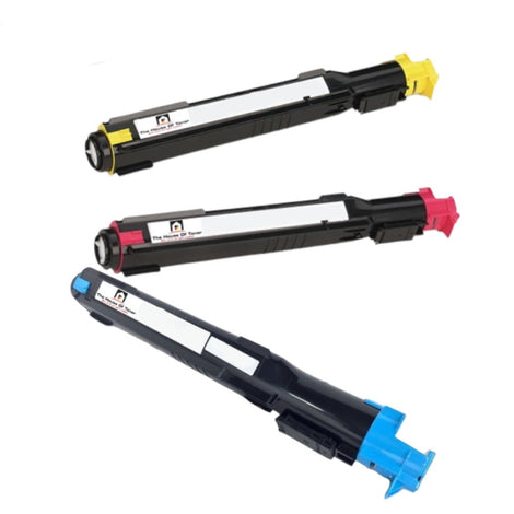 Compatible Toner Cartridge Replacement For XEROX 6R1267, 6R1268, 6R1269 (006R01267, 006R01268, 006R01269) Cyan, Yellow, Magenta (8K YLD) 3-Pack