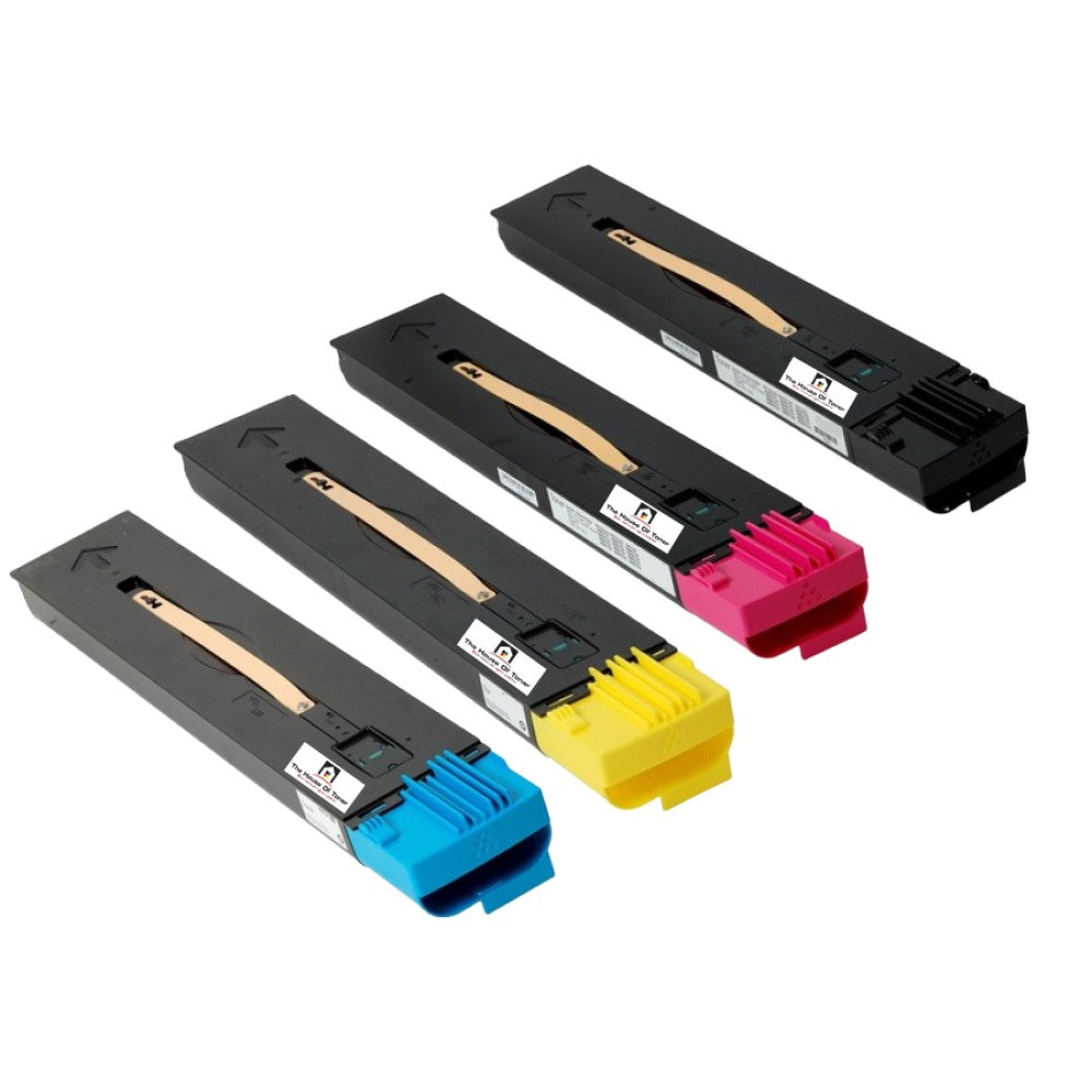 Compatible Toner Cartridge Replacement For XEROX 6R1525, 6R1526, 6R1527, 6R1528 (Black, Cyan, Yellow, Magenta) 30K YLD- Black, 34K YLD- Color (4-Pack) Compatible Toner Cartridge Replacement For XEROX 6R1525, 6R1526, 6R1527, 6R1528 (Black, Cyan, Yellow, Magenta) 30K YLD- Black, 34K YLD- Color (4-Pack)