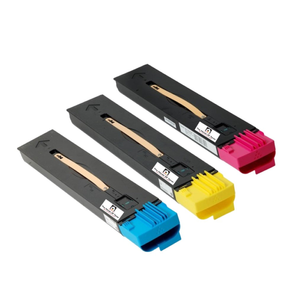 Compatible Toner Cartridge Replacement For XEROX 6R1526, 6R1527, 6R1528 (Cyan, Yellow, Magenta) 34K YLD (3-Pack) Compatible Toner Cartridge Replacement For XEROX 6R1526, 6R1527, 6R1528 (Cyan, Yellow, Magenta) 34K YLD (3-Pack)