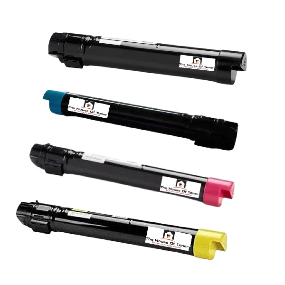 Compatible Toner Cartridge Replacement for XEROX 006R01512, 006R01511, 006R01510, 006R01509 (6R1512, 6R1510, 6R1511, 6R1509) Cyan, Magenta, Yellow, Black (15K YLD) 4-Pack Compatible Toner Cartridge Replacement for XEROX 006R01512, 006R01511, 006R01510, 006R01509 (6R1512, 6R1510, 6R1511, 6R1509) Cyan, Magenta, Yellow, Black (15K YLD) 4-Pack