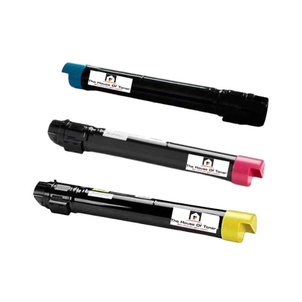 Compatible Toner Cartridge Replacement for XEROX 006R01512, 006R01511, 006R01510 (6R1512, 6R1510, 6R1511) Cyan, Magenta, Yellow (15K YLD) 3-Pack Compatible Toner Cartridge Replacement for XEROX 006R01512, 006R01511, 006R01510 (6R1512, 6R1510, 6R1511) Cyan, Magenta, Yellow (15K YLD) 3-Pack
