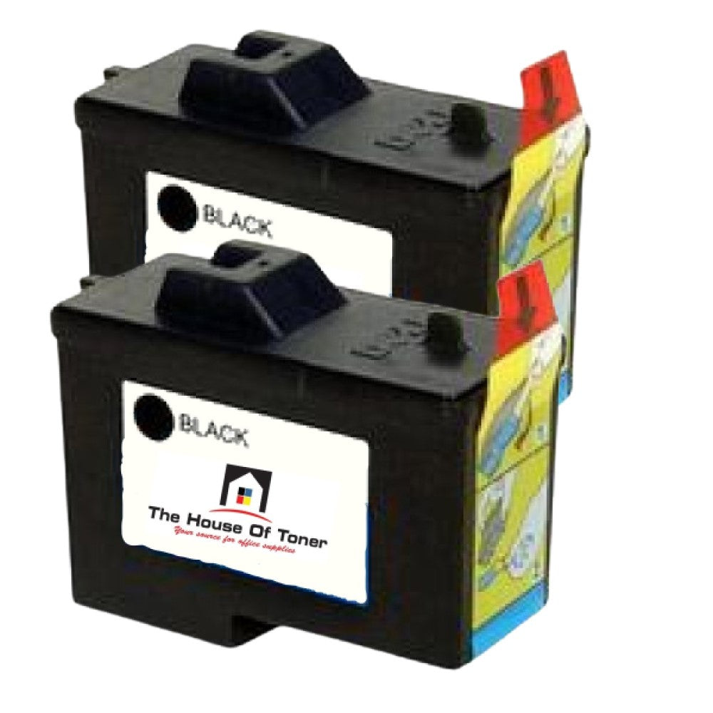 Compatible Ink Cartridge Replacement For DELL 7Y743 (Black) 125 Pages (2-Pack) Compatible Ink Cartridge Replacement For DELL 7Y743 (Black) 125 Pages (2-Pack)