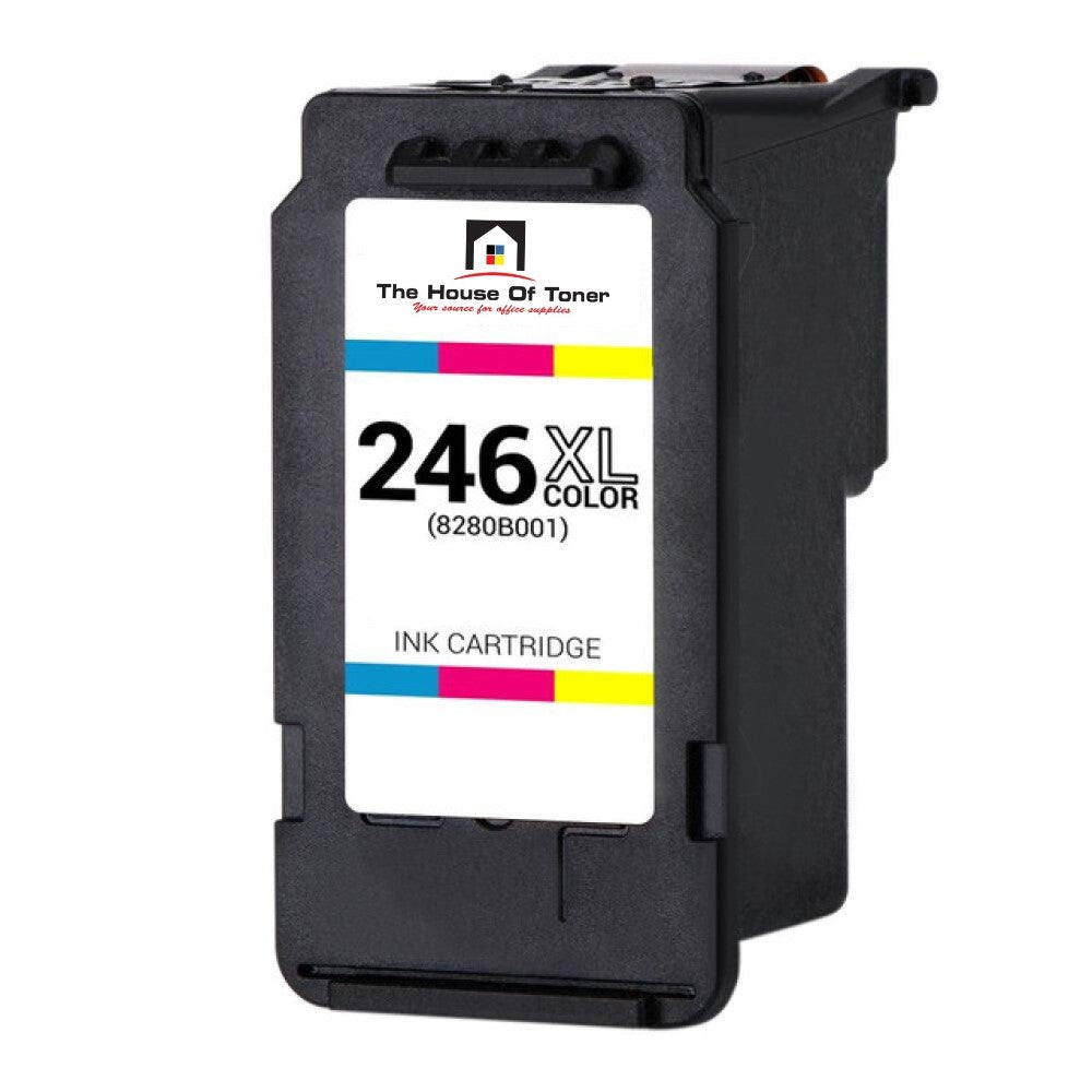 Compatible Ink Cartridge Replacement For CANON 8280B001 (CLI-246XL) High Yield Tri-Color (300 YLD) Compatible Ink Cartridge Replacement For CANON 8280B001 (CLI-246XL) High Yield Tri-Color (300 YLD)