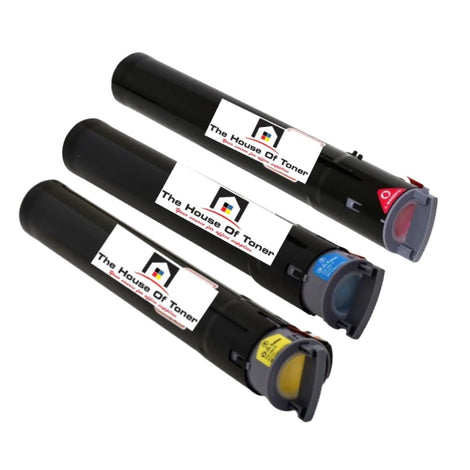 Compatible Toner Cartridge Replacement for Ricoh 841281, 841282, 841283 (Cyan, Yellow, Magenta) 5.5K YLD (3-Pack)