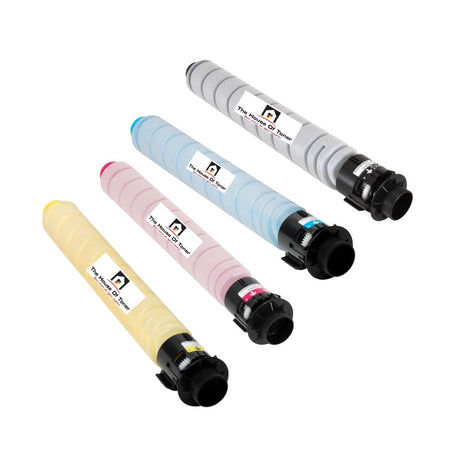 Compatible Toner Cartridge Replacement for RICOH 841814, 841815, 841816, 841813 (Cyan, Magenta, Yellow, Black ) 18K YLD (4-Pack)