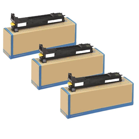 Konica Minolta A06V132 Black (6K YLD) Genuine (3-Pack)
