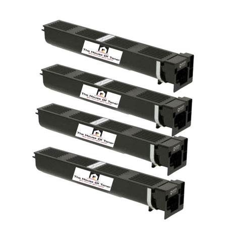 Compatible Toner Cartridge Replacement for KONICA MINOLTA A070131 (TN411K) Black (45K YLD) 4-Pack