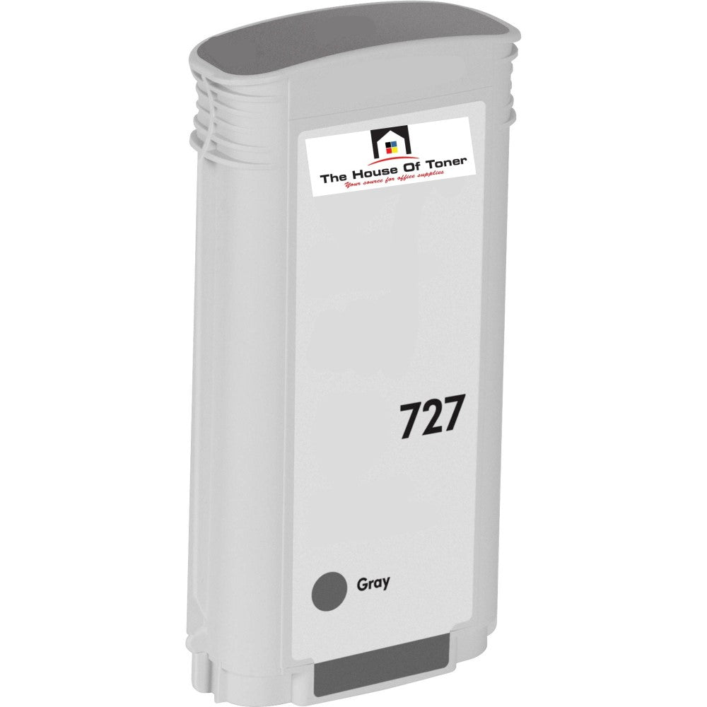 Compatible Ink Cartridge Replacement For HP B3P24A (727) Gray (130 ML) Compatible Ink Cartridge Replacement For HP B3P24A (727) Gray (130 ML)