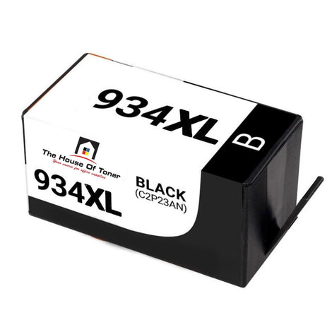 Compatible Ink Cartridge Replacement for HP C2P23AN (934XL) High Yield Black (1K YLD)