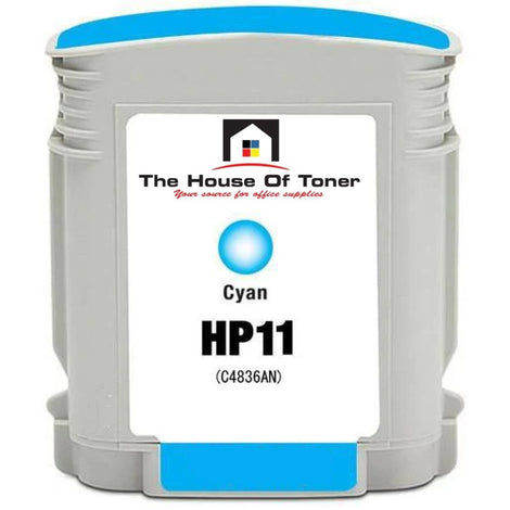 Compatible Ink Cartridge Replacement for HP C4836A (11) Cyan (2.35K YLD)
