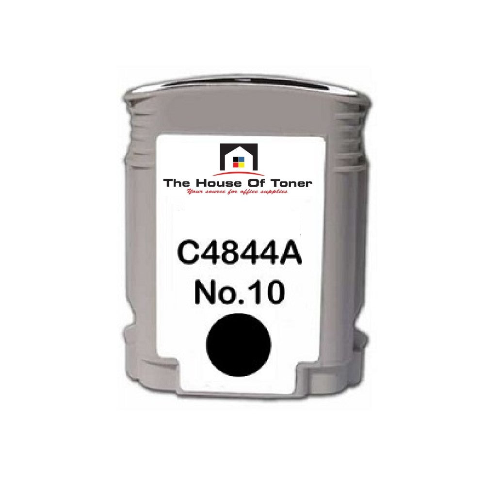 Compatible Ink Cartridge Replacement for HP C4844AN (10) Black (28ML) Compatible Ink Cartridge Replacement for HP C4844AN (10) Black (28ML)
