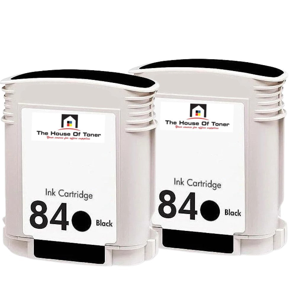 Compatible Ink Cartridge Replacement For HP C5016A (84) Black (69ML) 2-Pack Compatible Ink Cartridge Replacement For HP C5016A (84) Black (69ML) 2-Pack