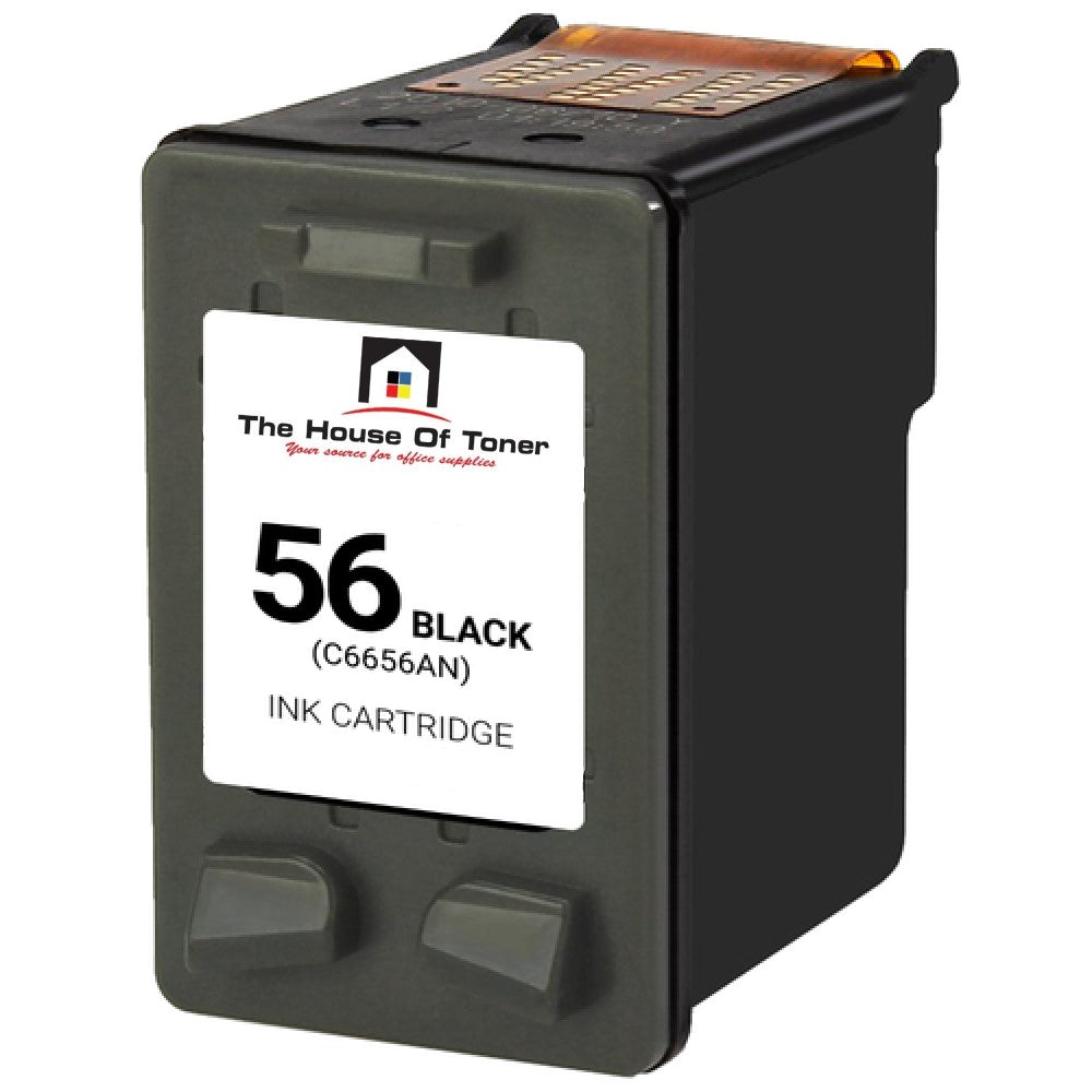 Compatible Ink Cartridge Replacement For HP C6656AN (56) Black (450 YLD) Compatible Ink Cartridge Replacement For HP C6656AN (56) Black (450 YLD)