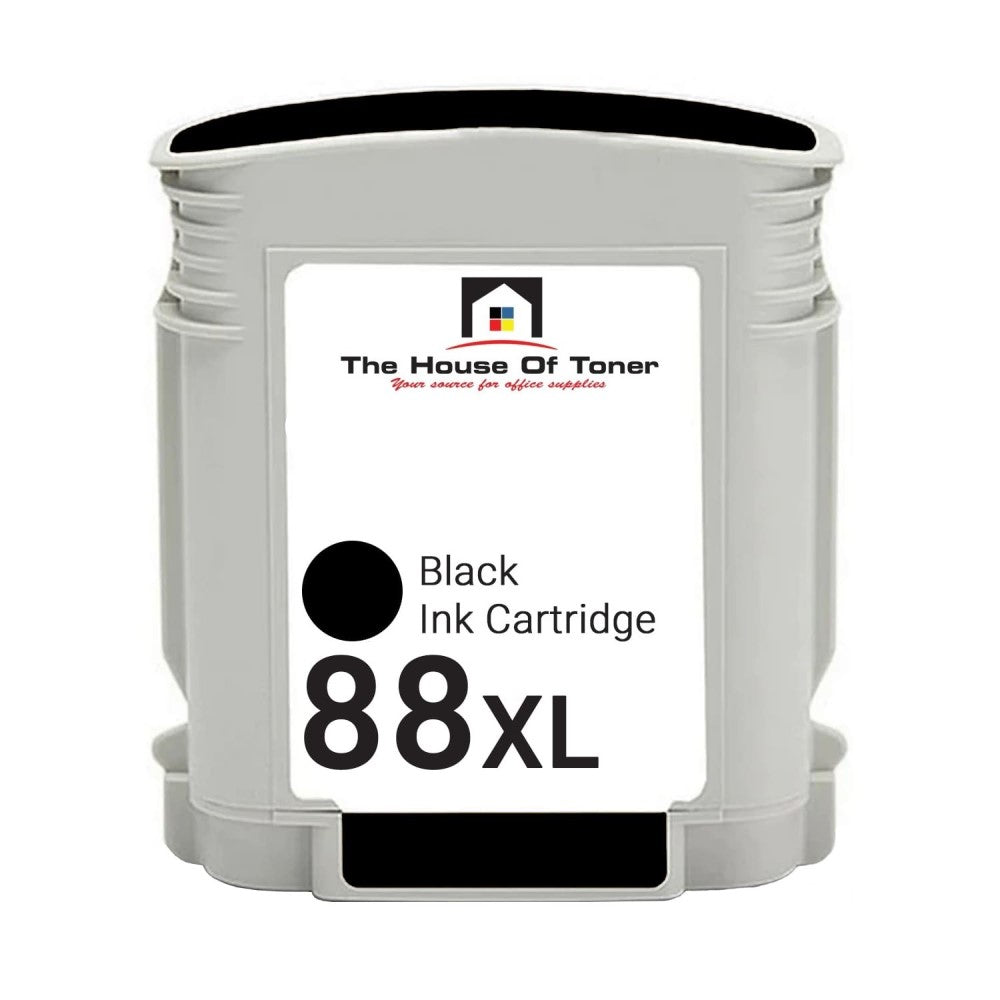 Compatible Ink Cartridge Replacement for HP C9396AN (88XL) High Yield Black (2.4K YLD) Compatible Ink Cartridge Replacement for HP C9396AN (88XL) High Yield Black (2.4K YLD)