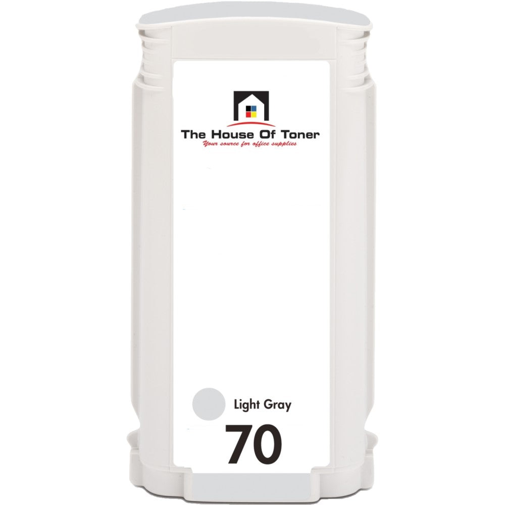 Compatible Ink Cartridge Replacement For HP C9451A (70) Light Gray (130 ML) Compatible Ink Cartridge Replacement For HP C9451A (70) Light Gray (130 ML)