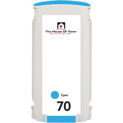 Compatible Ink Cartridge Replacement For HP C9452A (70) Cyan (130 ML)