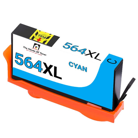 Compatible Toner Cartridge Replacement for HP CN685WN (564XL, CB323WN) High Yield Cyan (750 YLD)