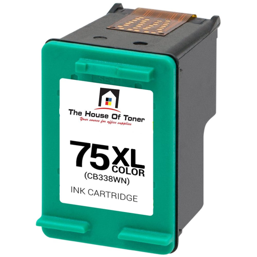 Compatible Ink Cartridge Replacement for HP CB338WN (75XL) Tri-Color (520 YLD) Compatible Ink Cartridge Replacement for HP CB338WN (75XL) Tri-Color (520 YLD)