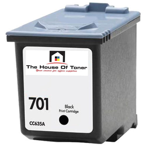 Compatible Ink Cartridge Replacement For HP CC635WN (701) Black (350 YLD)