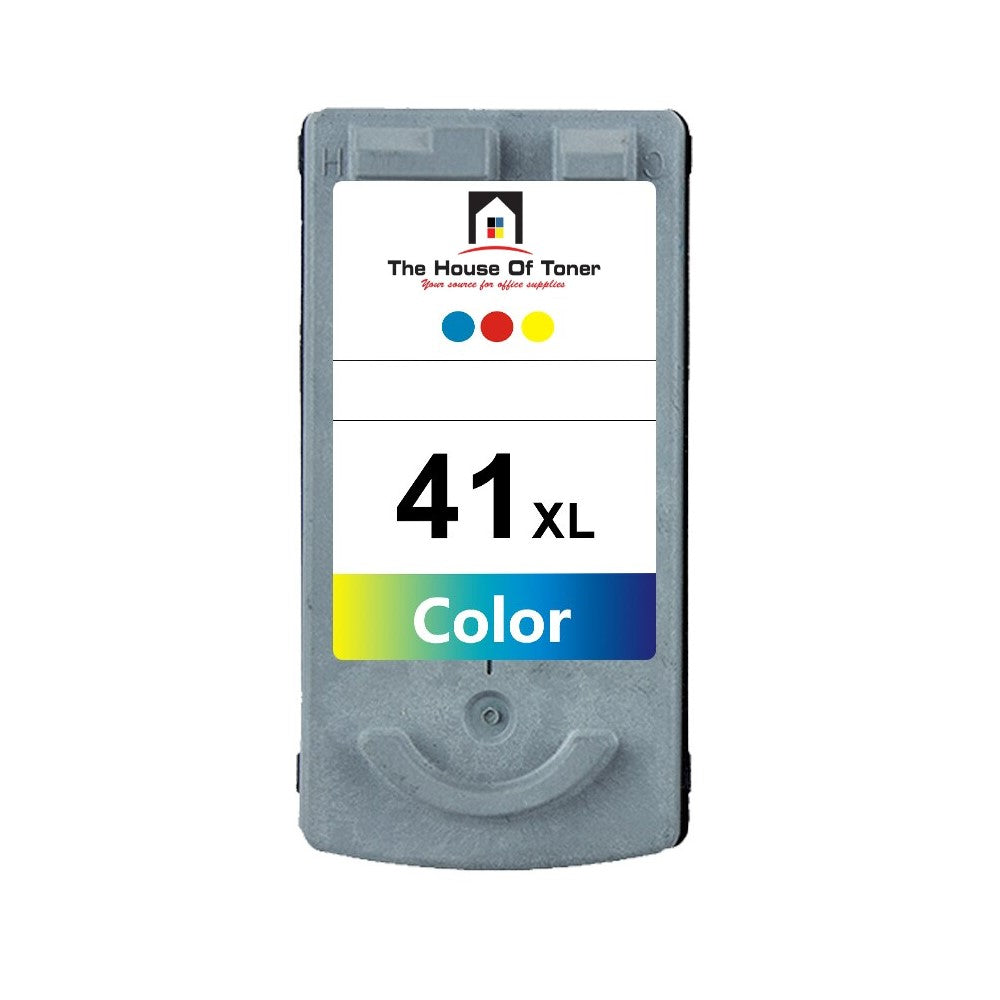 Compatible Ink Cartridge Replacement For CANON 5208B001 (CL-41XL) Tri-Color (400YLD) Compatible Ink Cartridge Replacement For CANON 5208B001 (CL-41XL) Tri-Color (400YLD)