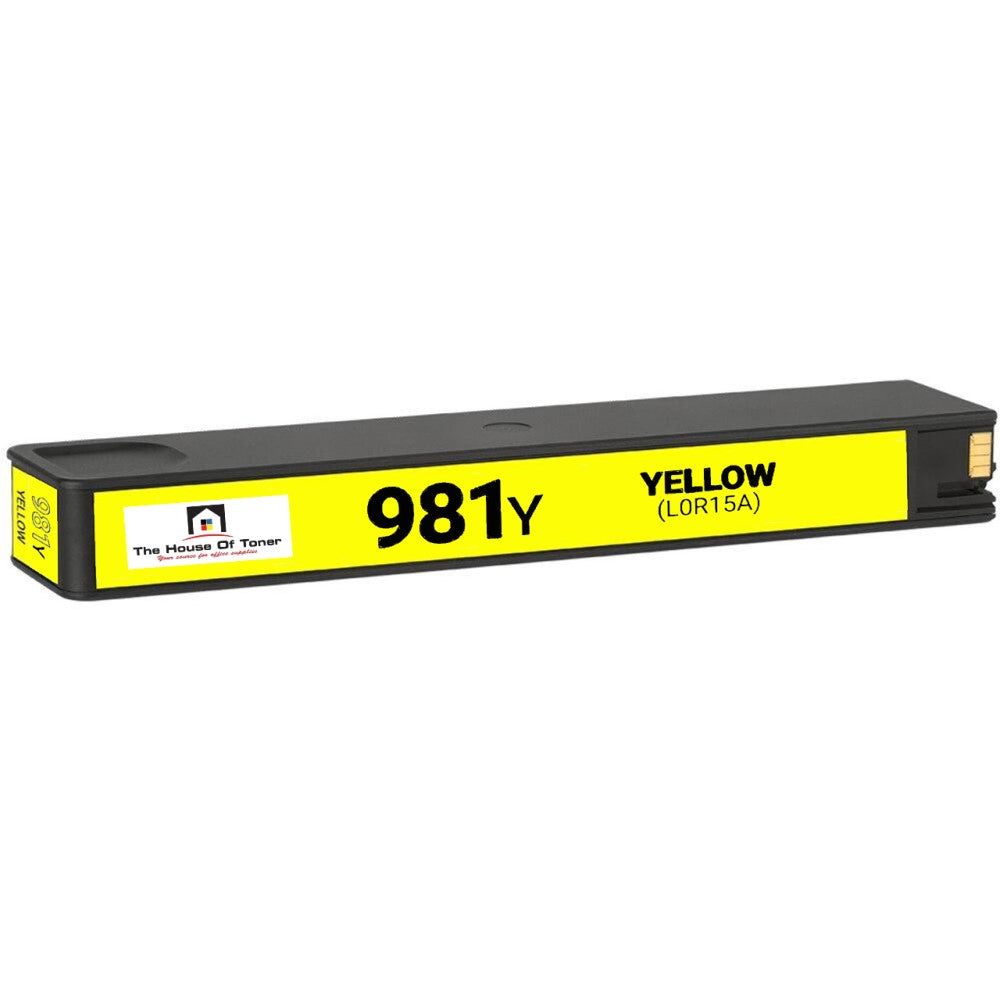 Compatible Ink Cartridge Replacement for HP L0R15A (981Y) Yellow (16K YLD) Compatible Ink Cartridge Replacement for HP L0R15A (981Y) Yellow (16K YLD)