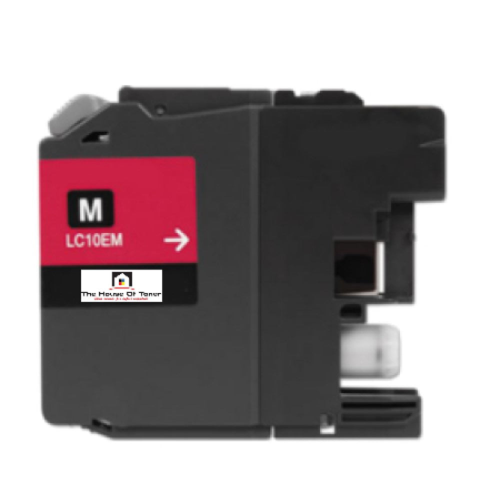 Compatible Ink Cartridge Replacement for BROTHER LC10EM (LC-10EM) Magenta (1.2K YLD) Compatible Ink Cartridge Replacement for BROTHER LC10EM (LC-10EM) Magenta (1.2K YLD)