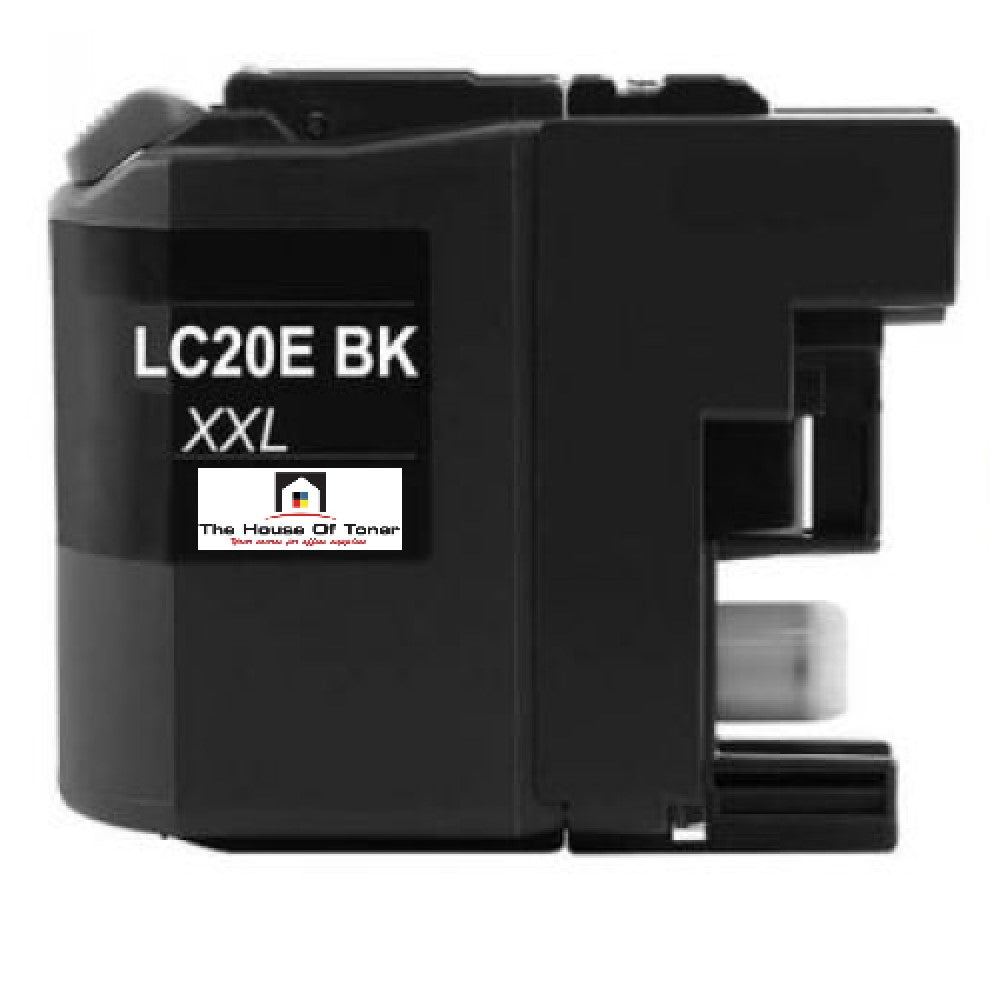 Compatible Ink Cartridge Replacement for BROTHER LC20EBK (LC-20EBK) Black (2.4K YLD) Compatible Ink Cartridge Replacement for BROTHER LC20EBK (LC-20EBK) Black (2.4K YLD)