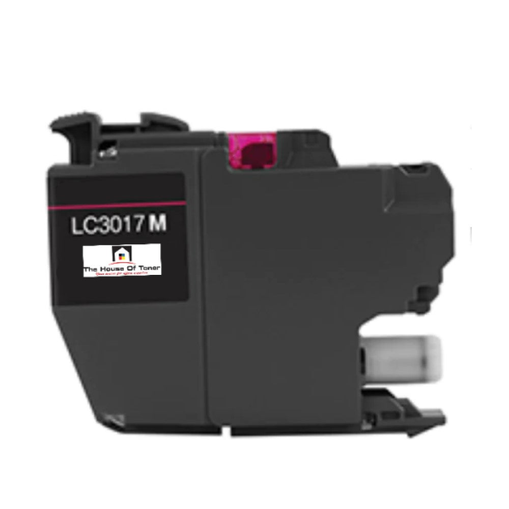 Compatible Ink Cartridge Replacement For BROTHER LC-3017M (LC3017M) Magenta (550 YLD) Compatible Ink Cartridge Replacement For BROTHER LC-3017M (LC3017M) Magenta (550 YLD)