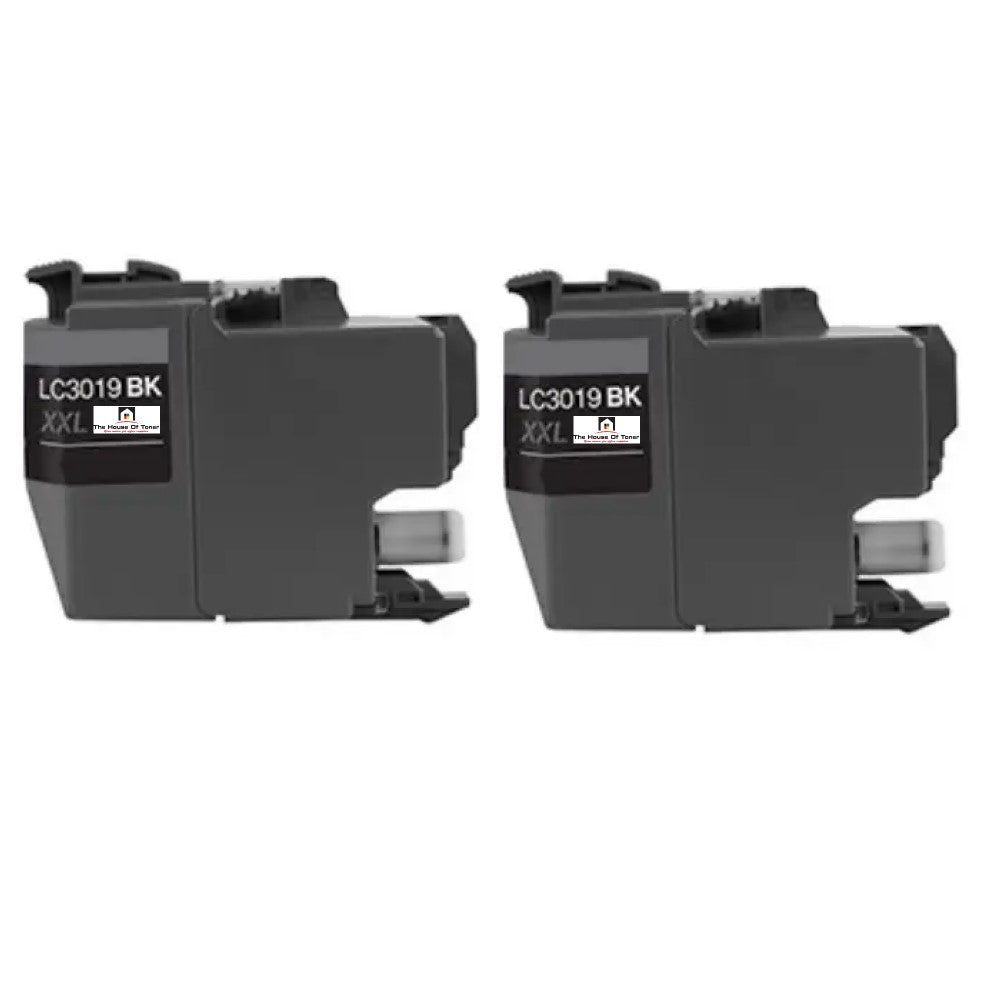 Compatible Ink Cartridge Replacement for BROTHER LC3019BK (LC-3019BK) Black (3K YLD) 2-Pack Compatible Ink Cartridge Replacement for BROTHER LC3019BK (LC-3019BK) Black (3K YLD) 2-Pack
